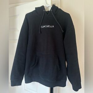 Coachella Black Hoodie Sweater